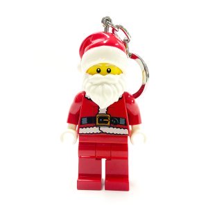LEGO Santa Christmas Minifigure Iconic Key Light (Keyring / Keychain) - Image 6