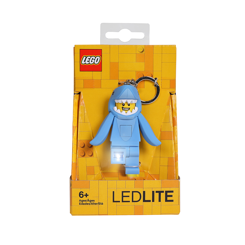 LEGO Minifigure Suit Characters 4 Pack of Classic LEGO Minifigures Key Light Keyrings - Image 4