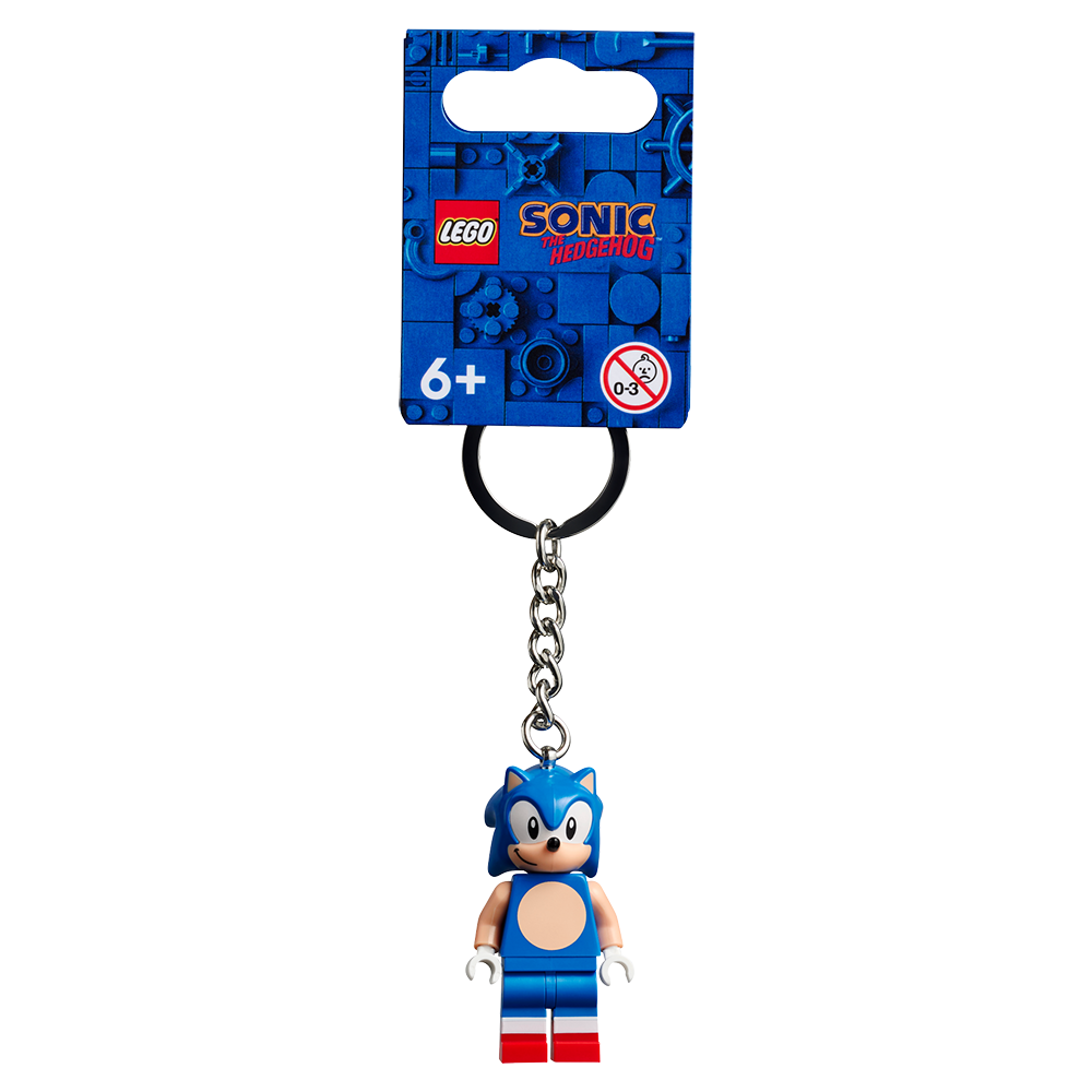 LEGO Sonic The Hedgehog LEGO Minifigure Keyring 854239 - Image 1