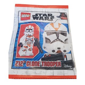 LEGO Star Wars 212 Clone Trooper Minifigure Foil Pack Paper Bag Set 912303 - Image 1