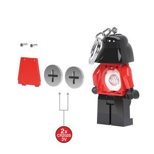 LEGO Star Wars Darth Vader Holiday Sweater Minifigure Key Light (Keyring / Keychain) - Image 6