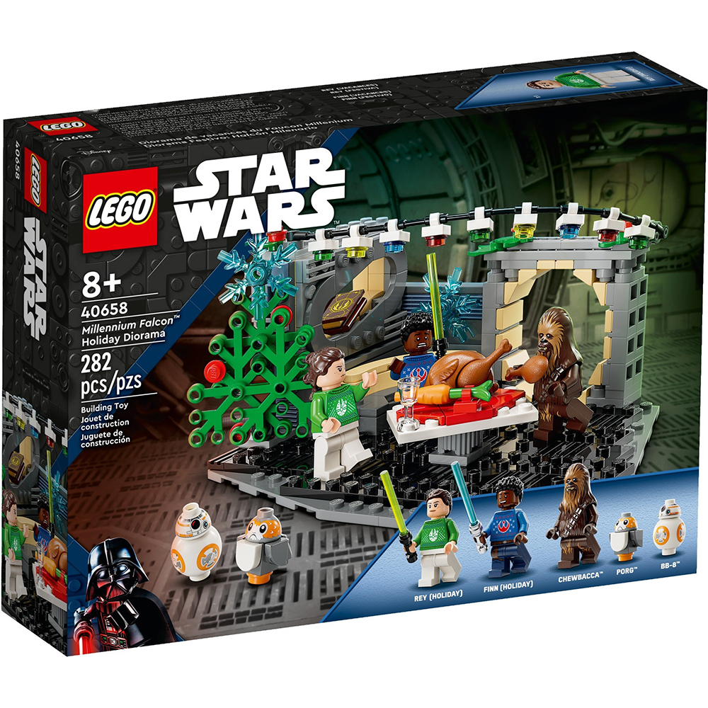 LEGO Star Wars Millennium Falcon Holiday Diorama Promotional Set 40658 - Image 1