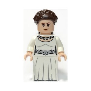 LEGO Star Wars Princess Leia in Celebration Outfit Minifigure from 75365 - Image 1