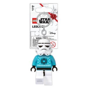 LEGO Star Wars Stormtrooper Holiday Sweater Minifigure Key Light (Keyring / Keychain) - Image 1