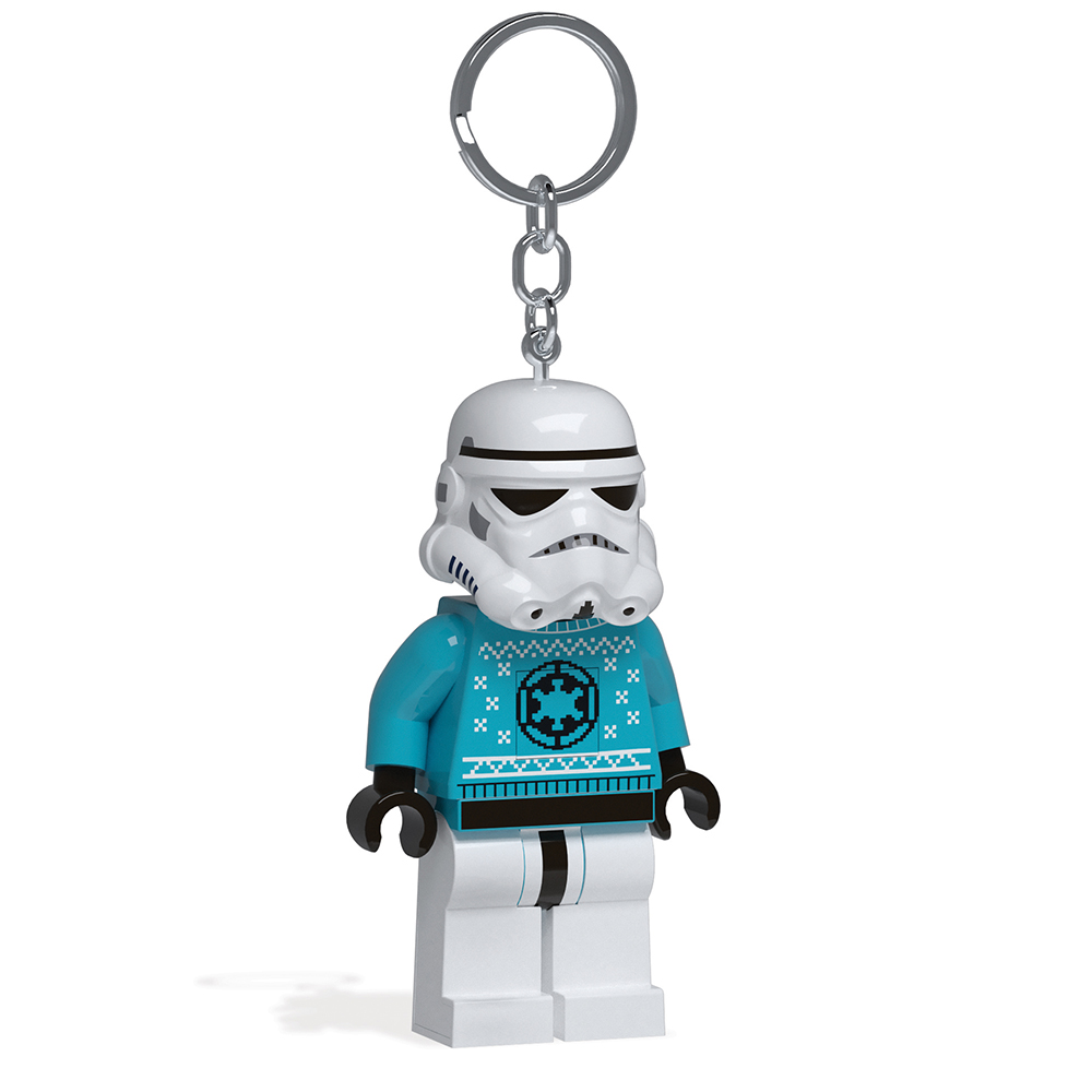 LEGO Star Wars Stormtrooper Holiday Sweater Minifigure Key Light (Keyring / Keychain) - Image 5