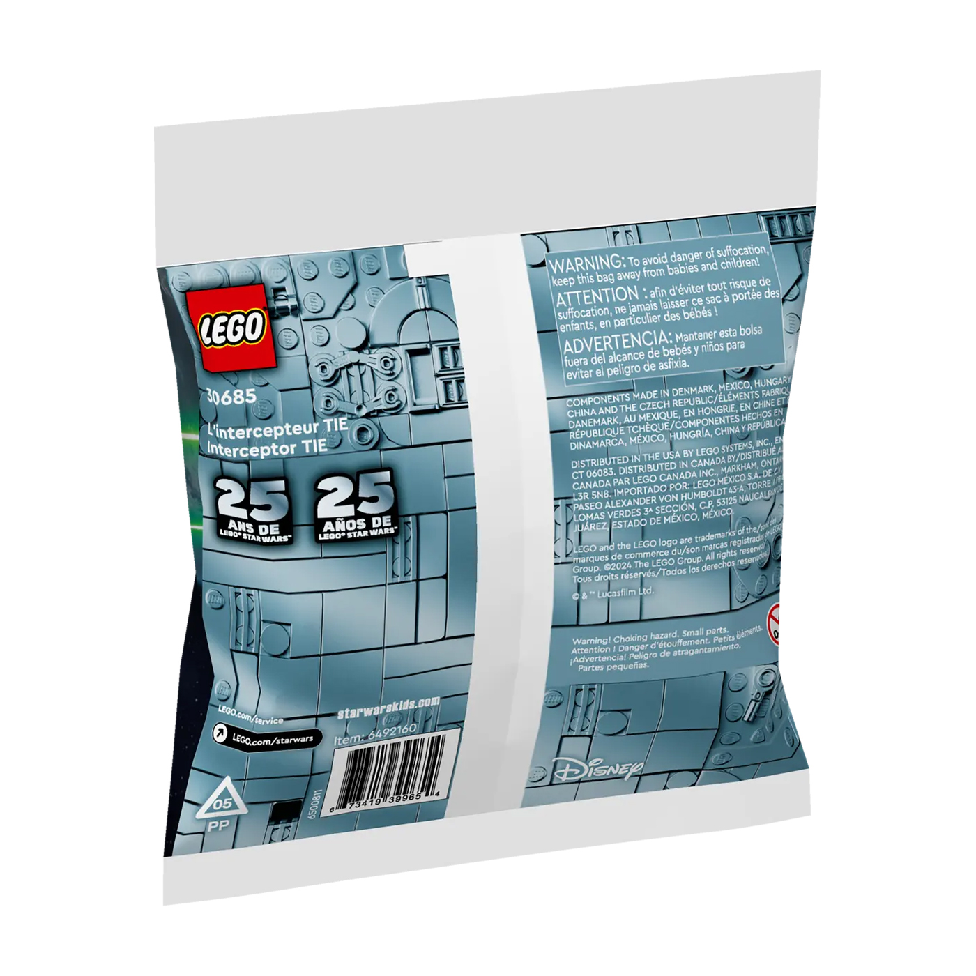 LEGO Star Wars TIE Interceptor Mini-Build Polybag Set 30685 - Image 4