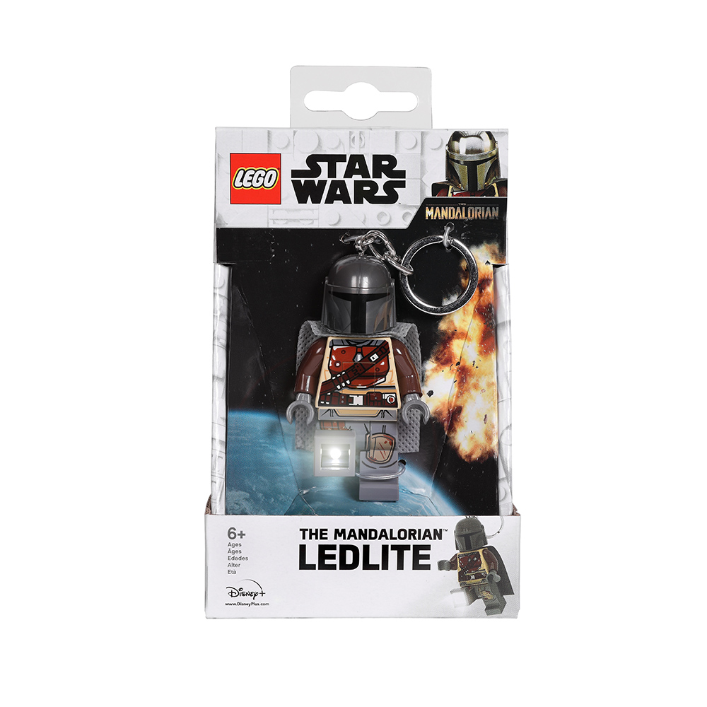 LEGO Star Wars The Mandalorian LEGO Minifigure Key Light Keyring - Image 1
