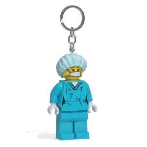 LEGO Surgeon Minifigure Iconic Key Light (Keyring / Keychain) - Image 6