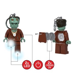 LEGO The Monster Minifigure Iconic Key Light (Keyring / Keychain) - Image 4
