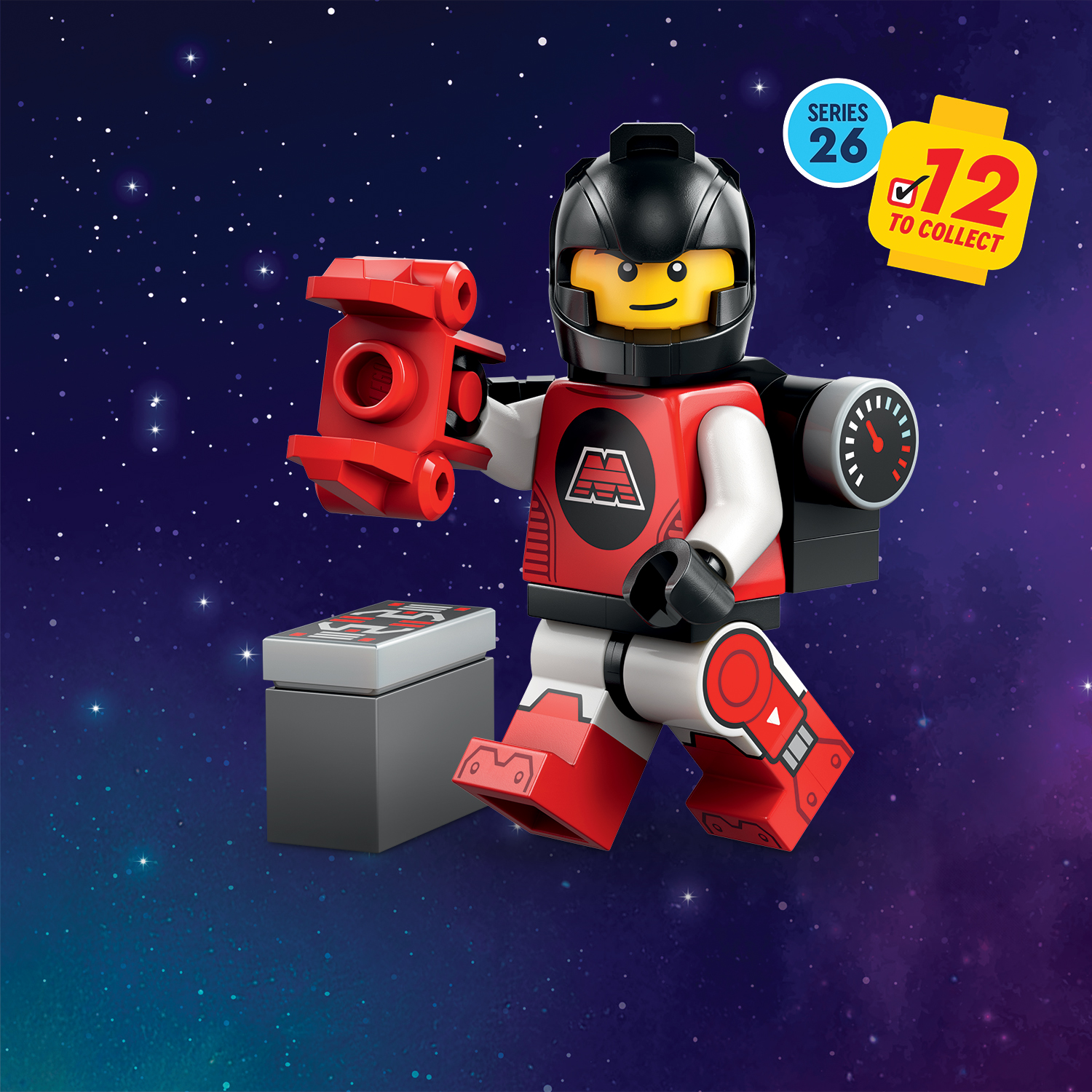 LEGO Minifigures Space Series 26 71046 - Complete Collection of 12 Different LEGO Minifigures Guaranteed – Supplied in Grip Seal Bags Without Boxes - Image 7