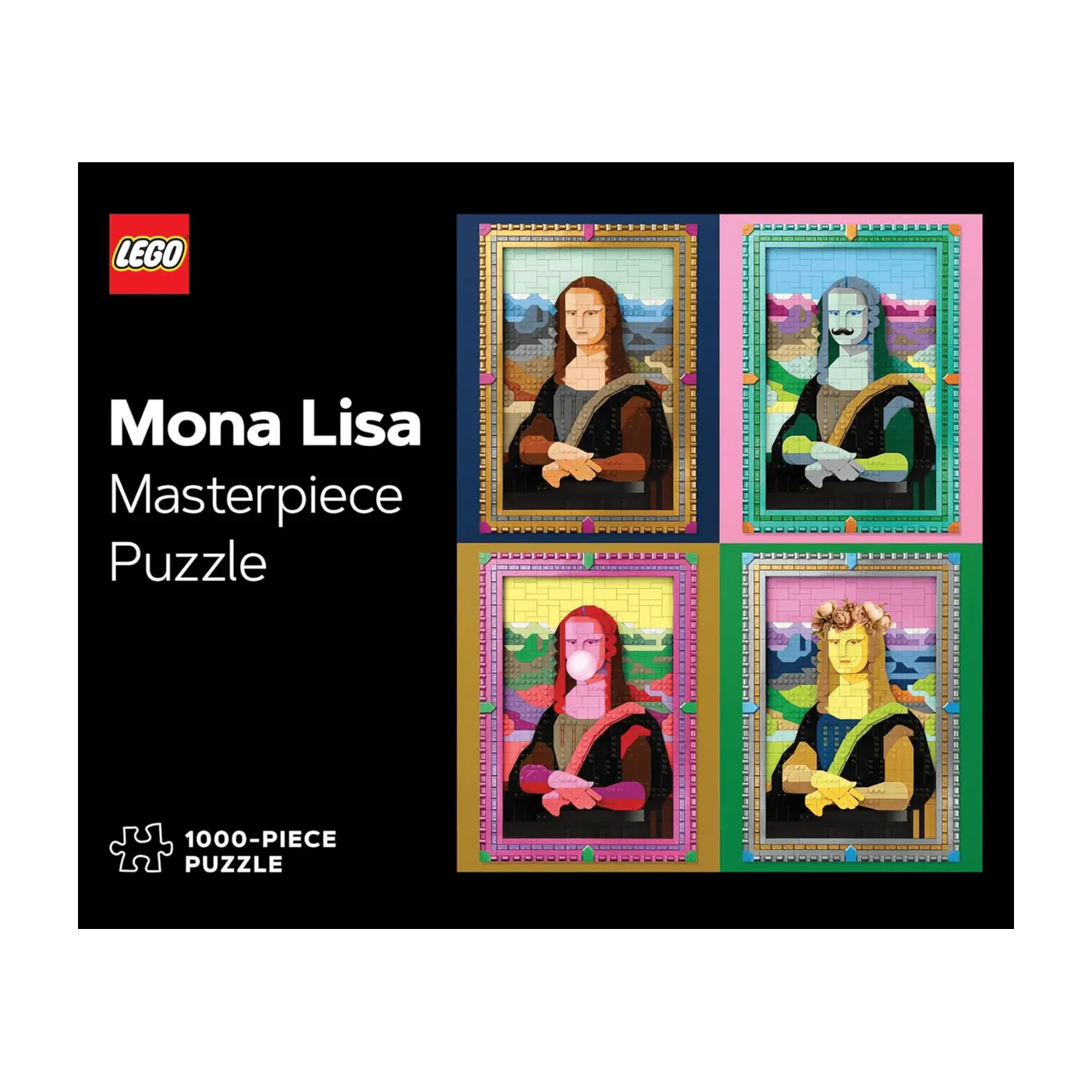 LEGO Art Masterpiece Mona Lisa 1000 Piece Puzzle - Image 6