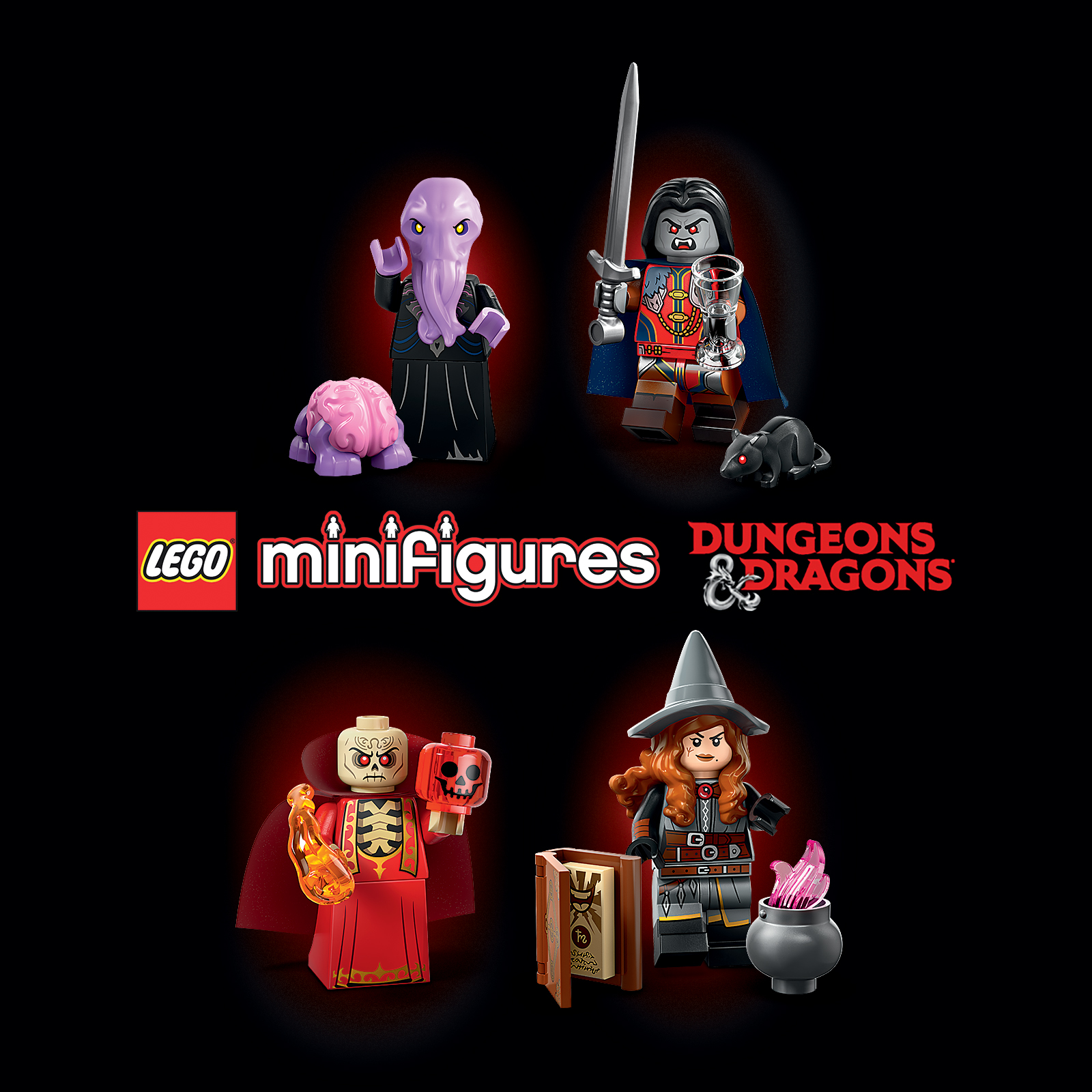 LEGO Dungeons & Dragons Minifigures 71047 Complete Collection of 12 Different LEGO Minifigures Guaranteed – Supplied in Grip Seal Bags Without Boxes - Image 5