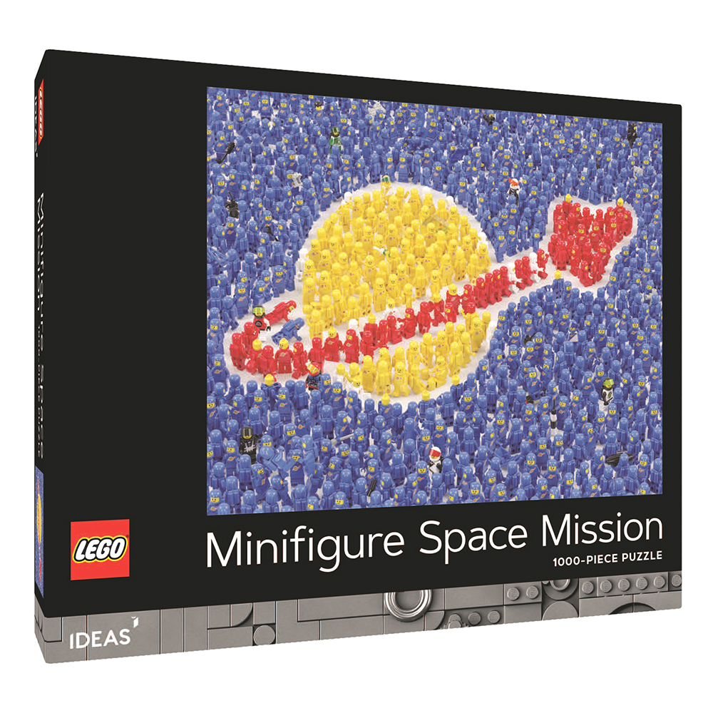 LEGO IDEAS Minifigure Space Mission 1000-Piece Puzzle - Image 1