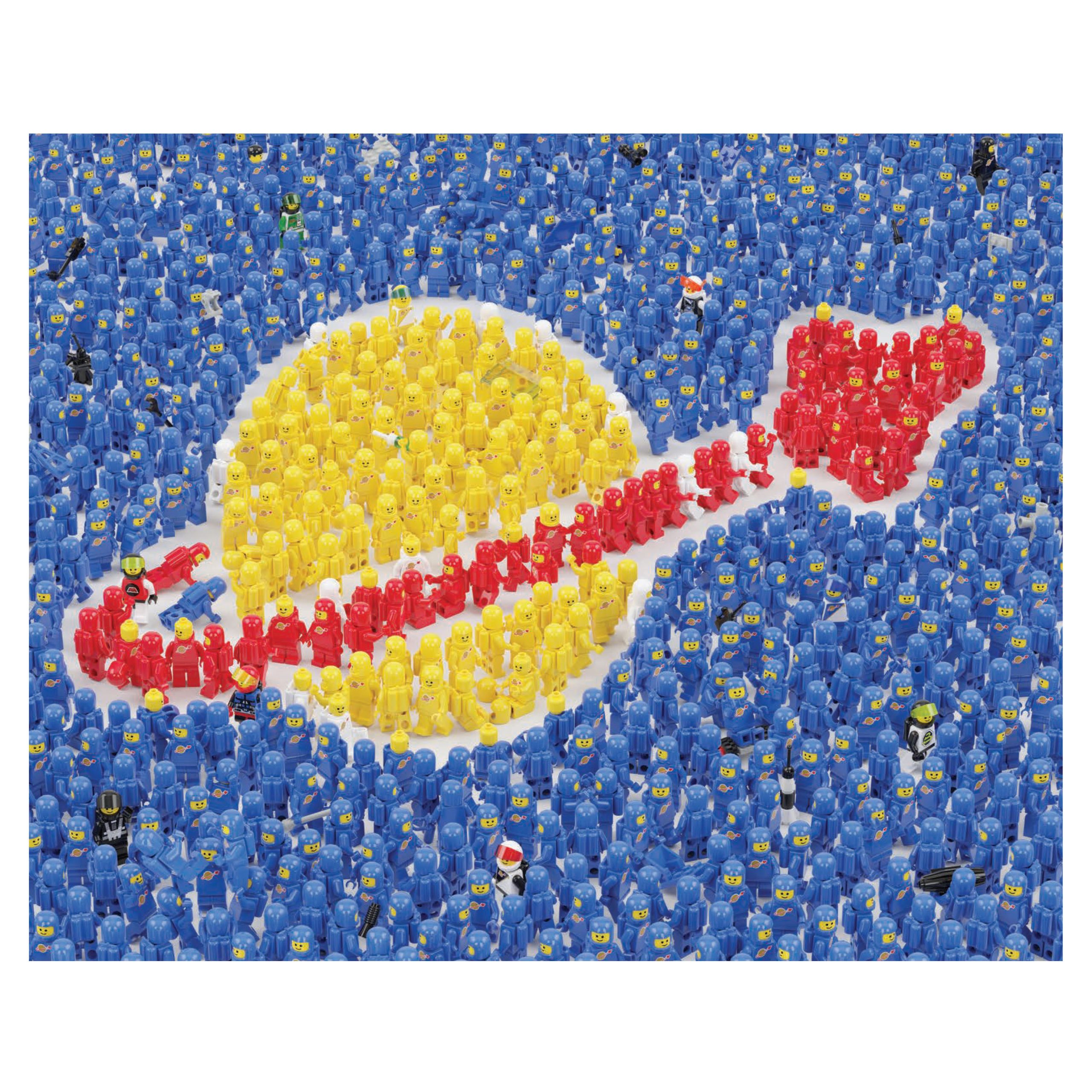 LEGO IDEAS Minifigure Space Mission 1000-Piece Puzzle - Image 2