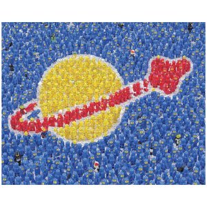 LEGO IDEAS Minifigure Space Mission 1000-Piece Puzzle - Image 5