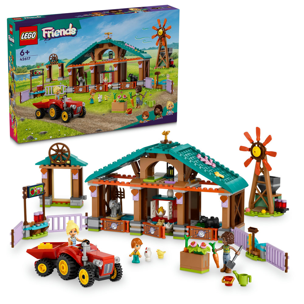 LEGO Friends Farm Animal Sanctuary Toy 42617 - Image 1