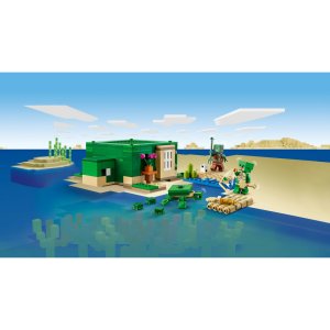 LEGO Minecraft The Turtle Beach House Model 21254 - Image 3