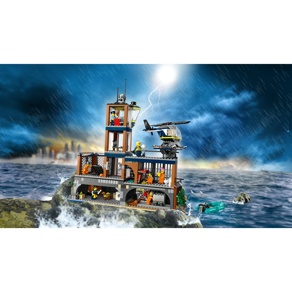 LEGO City Police Prison Island Building Toy 60419 - Image 4