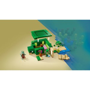 LEGO Minecraft The Turtle Beach House Model 21254 - Image 4