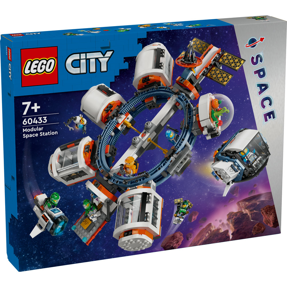 LEGO City Modular Space Station Building Toy 60433 - Image 8