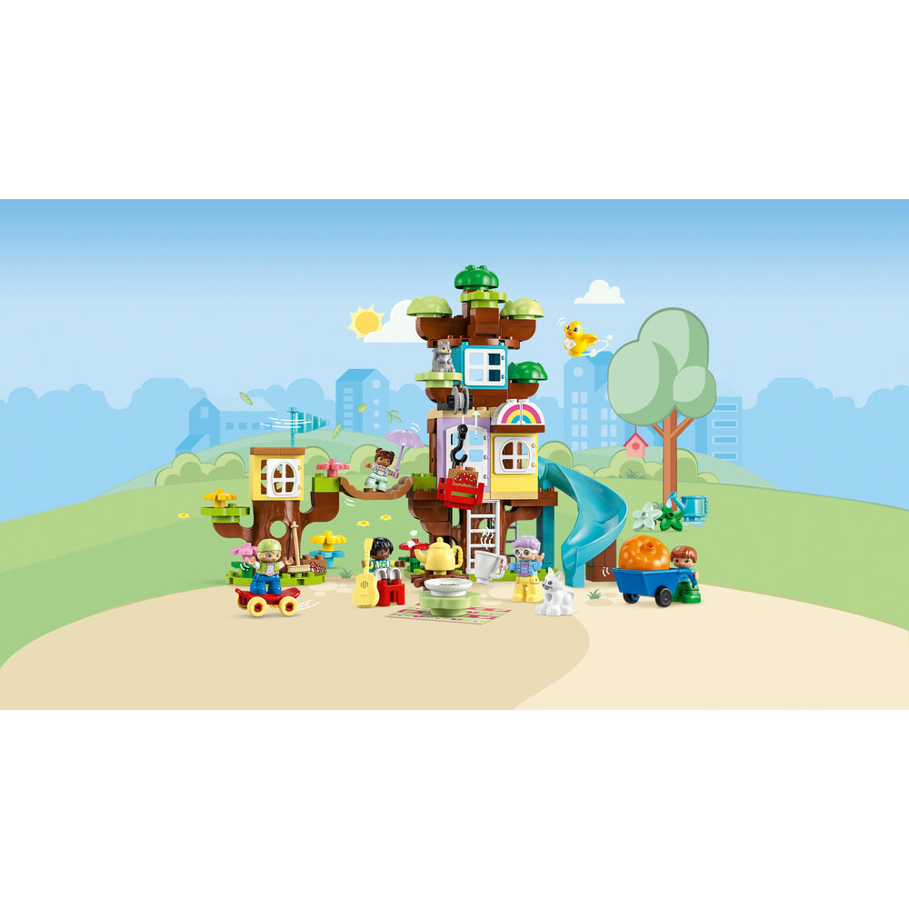 LEGO DUPLO 3in1 Tree House 10993 Building Toy Set (126 Pieces) - Image 8