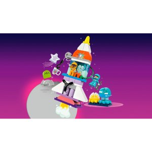 LEGO DUPLO 3in1 Space Shuttle Adventure Toy 10422 - Image 3