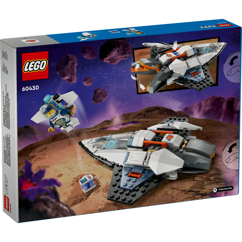 LEGO City Interstellar Spaceship Toy Playset 60430 - Image 9