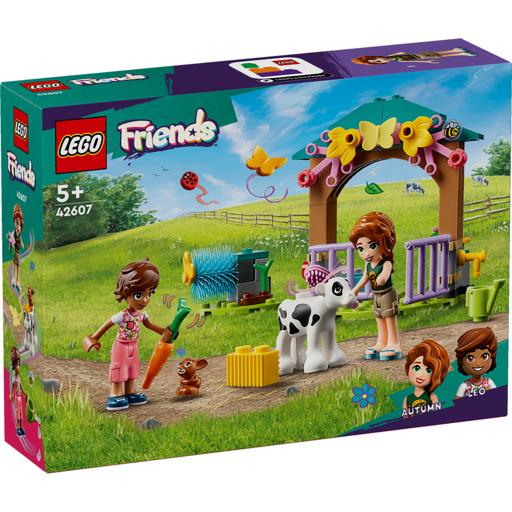 LEGO Friends Autumn’s Baby Cow Shed Toy 42607 - Image 8