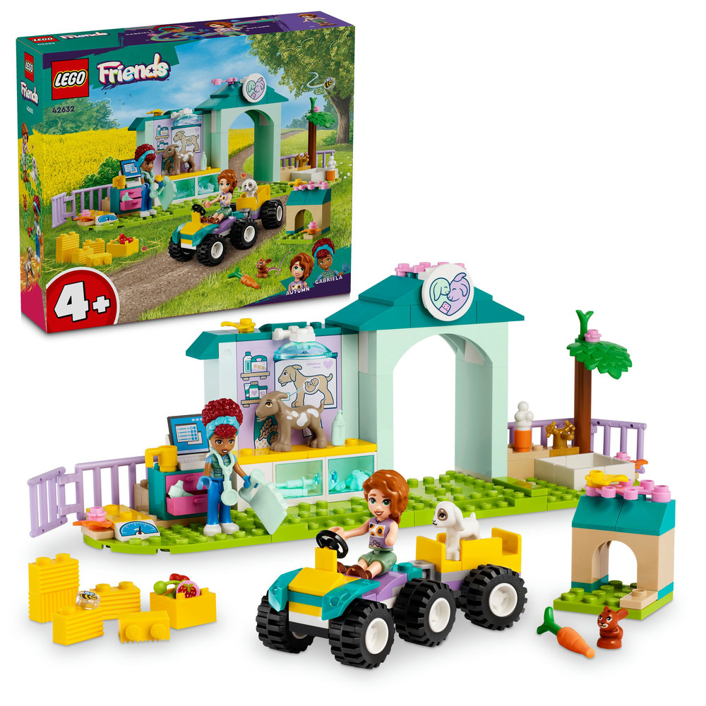 LEGO Friends Farm Animal Vet Clinic Toy 42632 - Image 1