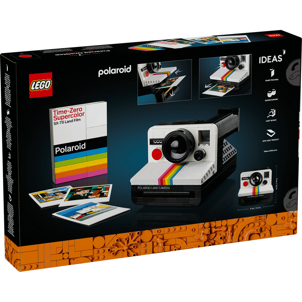 LEGO Ideas Polaroid OneStep SX-70 Camera Set 21345 - Image 9