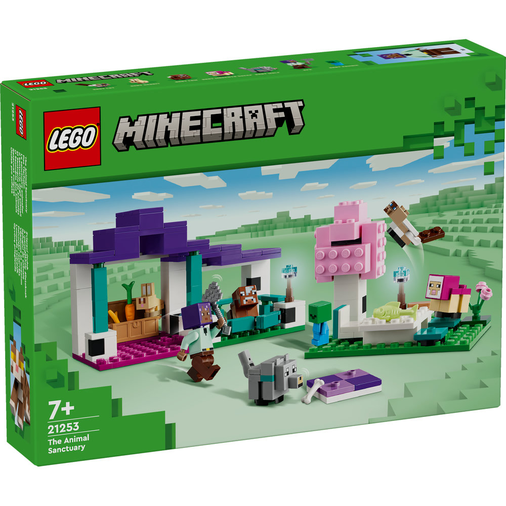 LEGO Minecraft The Animal Sanctuary Set 21253 (206 Pieces) - Image 8