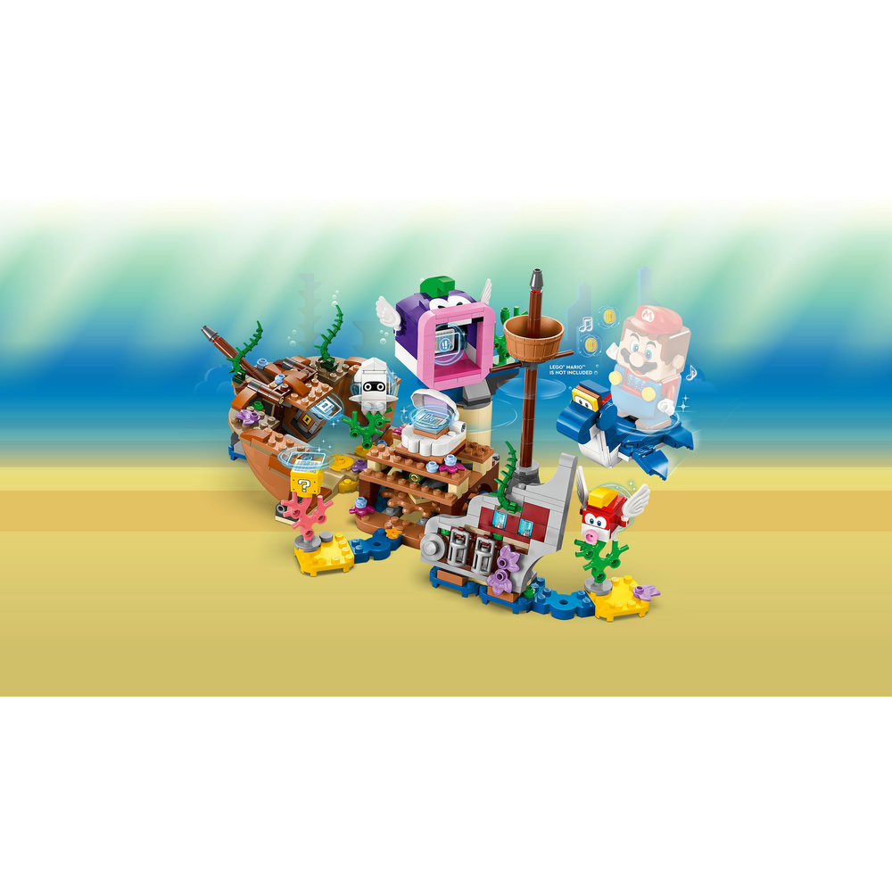 LEGO Super Mario Dorrie's Sunken Shipwreck Adventure Expansion Set 71432 - Image 3