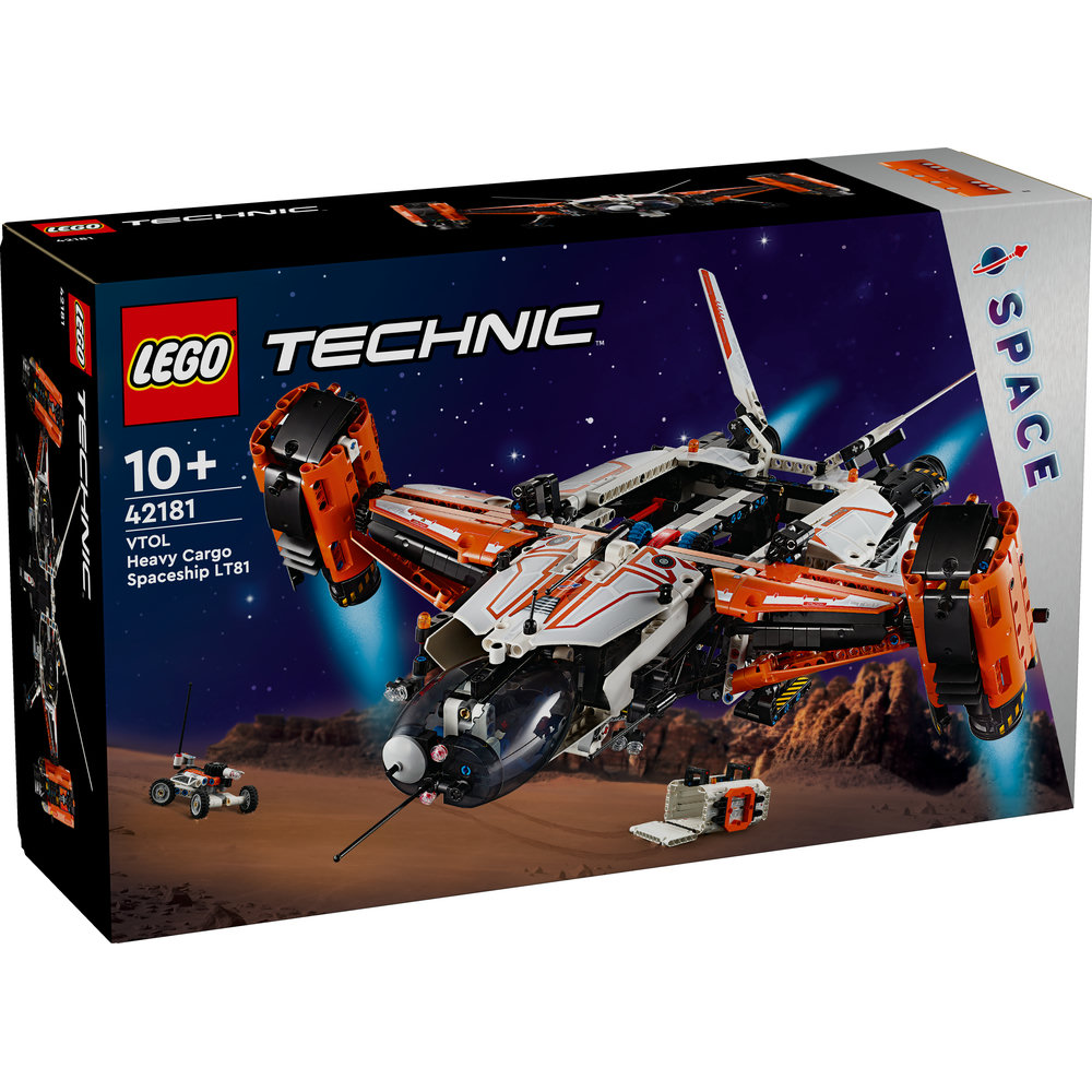 LEGO Technic VTOL Heavy Cargo Spaceship LT81 42181 - Image 7