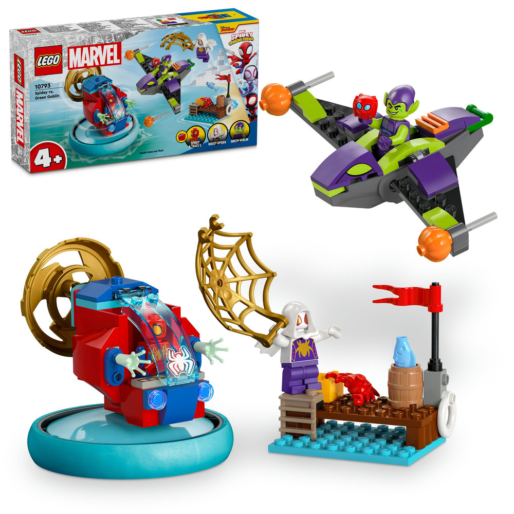 LEGO 4+ Spidey vs. Green Goblin Super Hero Toy Marvel Superheroes 10793 - Image 1