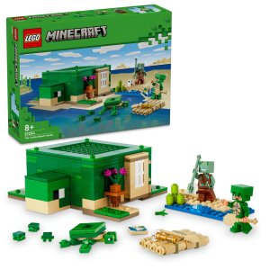 LEGO Minecraft The Turtle Beach House Model 21254 - Image 1
