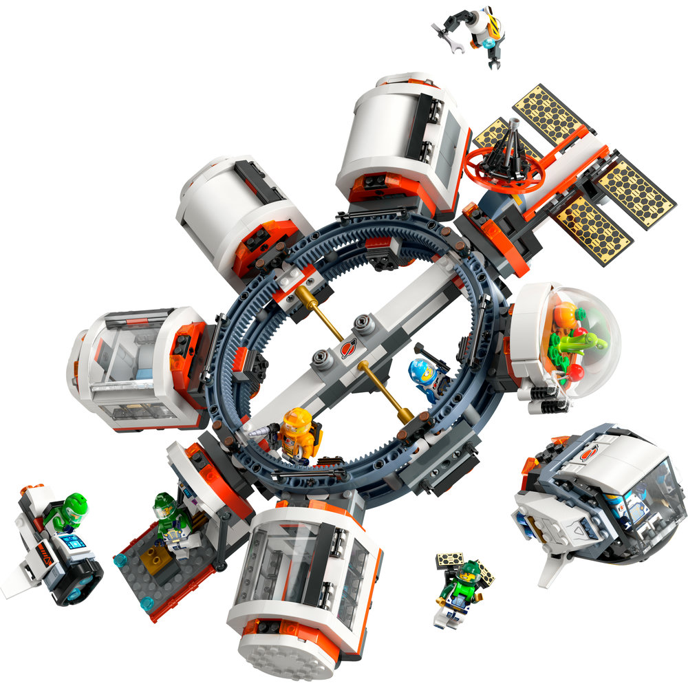 LEGO City Modular Space Station Building Toy 60433 - Image 2