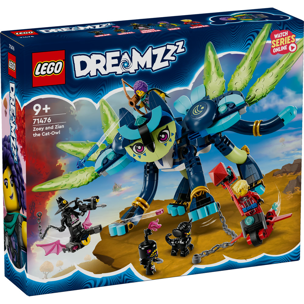LEGO DREAMZzz Zoey and Zian the Cat-Owl Toy 71476 - Image 8