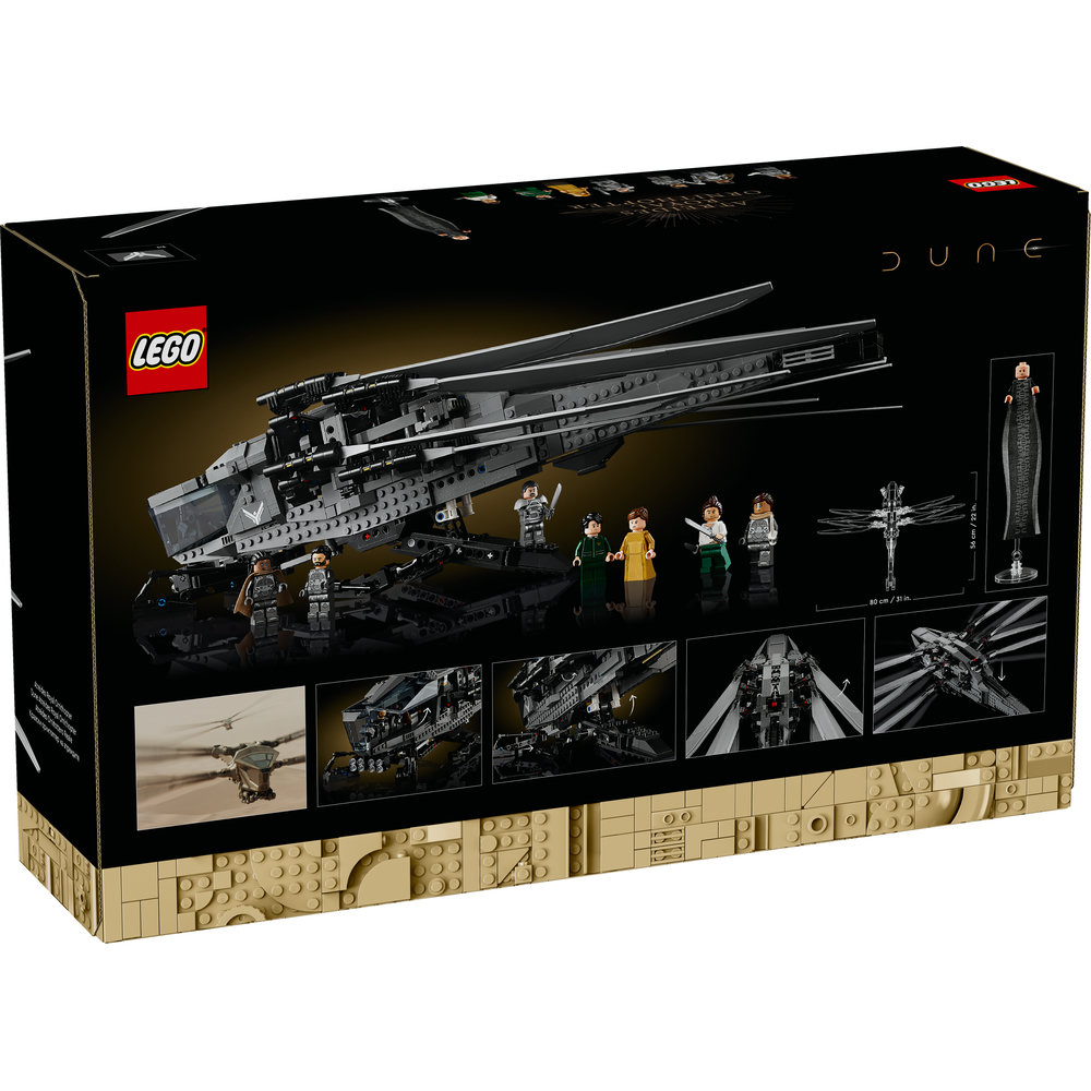 LEGO Icons Dune Atreides Royal Ornithopter Set 10327 (1369 Pieces) - Image 9