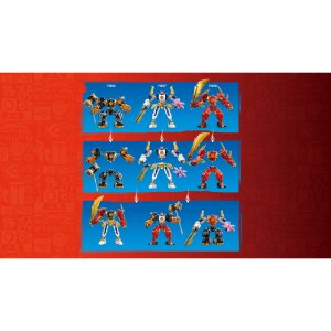 LEGO NINJAGO Cole’s Elemental Earth Mech Toy 71806 - Image 4