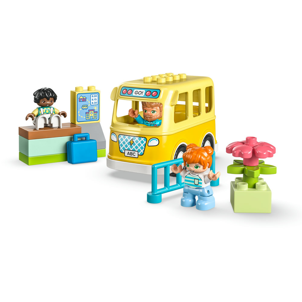 LEGO DUPLO Town The Bus Ride 10988 Building Toy Set (16 Pieces) - Image 2