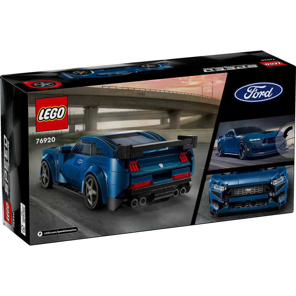 LEGO Speed Champions Ford Mustang Dark Horse Sports Car 76920 - Image 4