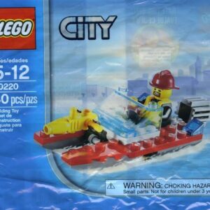 LEGO City Fire Speedboat Polybag Set 30220 - Image 1