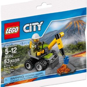 LEGO City Volcano Jackhammer Polybag Set 30350 - Image 1