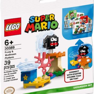 LEGO Super Mario Fuzzy and Mushroom Platform Polybag 30389 - Image 1