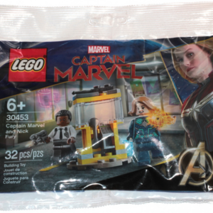 LEGO Super Heroes Captain Marvel and Nick Fury Minifigure Polybag Set 30453 - Image 1