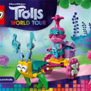 LEGO Trolls World Tour Poppys Carriage Polybag Set 30555 - Image 1