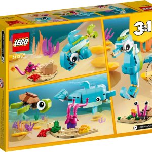 LEGO Creator 3in1 Dolphin and Turtle Set 31128 - Image 5