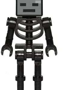 LEGO Minecraft Wither Skeleton Bent Arms Minifigure from 30394 - Image 1