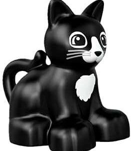 LEGO DUPLO Black Kitten Minifigure from 10847 - Image 1
