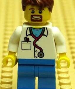 LEGO City Doctor with Beard Minifigure Cty1289 - Image 1